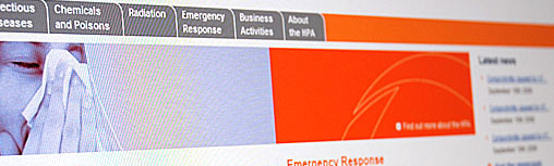 Health Protection Agency Website