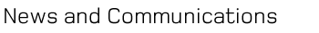 News Comunications