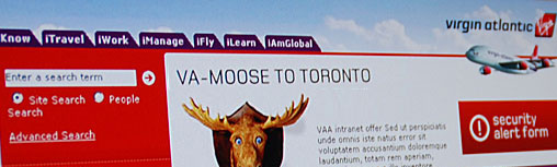 Virgin Atlantic Intranet